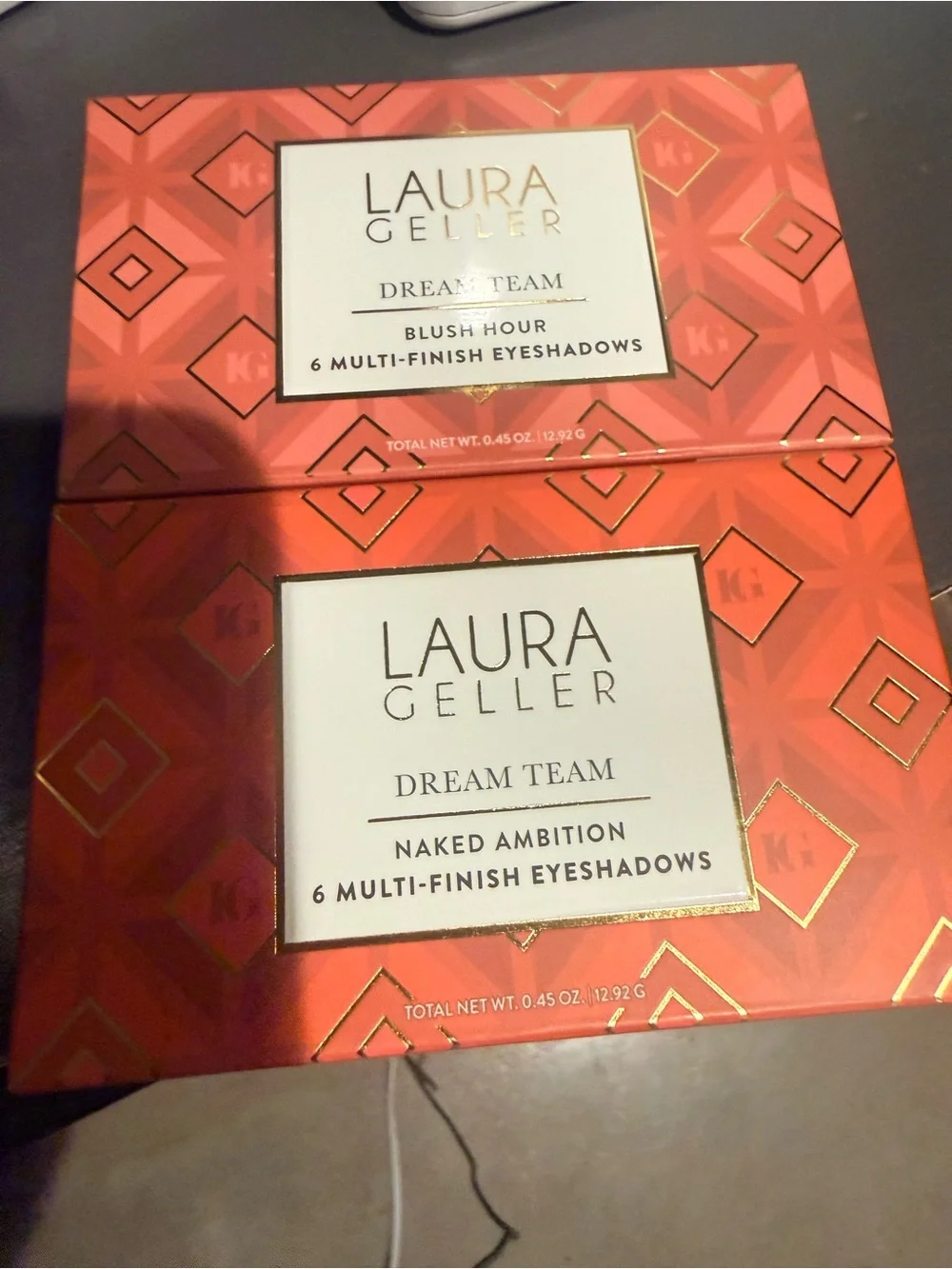 Laura Geller Dream Team Eyeshadow Palette - Blush Hour & Naked Ambition (Coral)